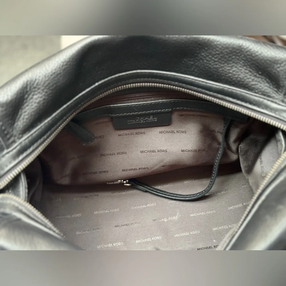 Michael Kors Geneva Large Satchel Black